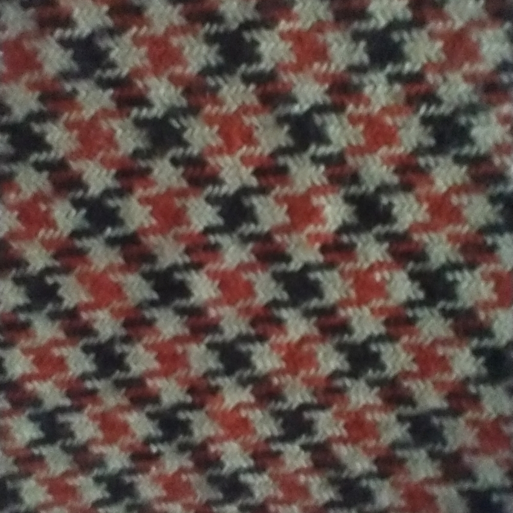 Talbots Vintage Women Plus Skirt 16 Wool Bland Orange Brown Siren Office Preppy - Picture 8 of 10